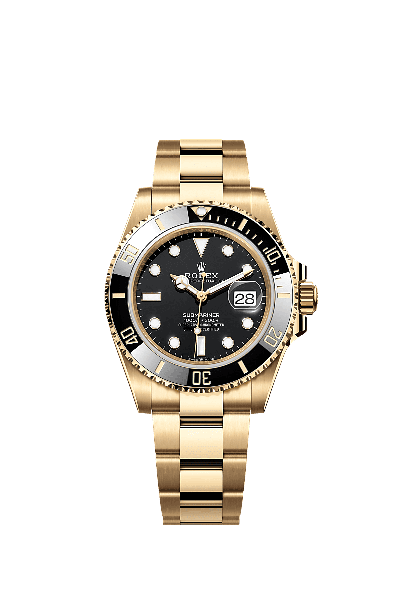 Rolex Submariner Date saati 18 karat sar alt n m126618ln 0002