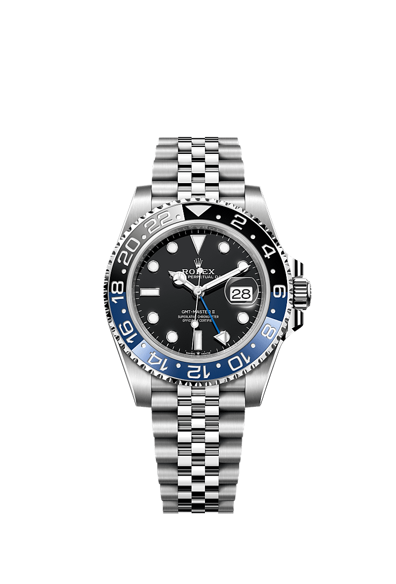 Rolex GMT Master II watch Oystersteel m126710blnr 0002