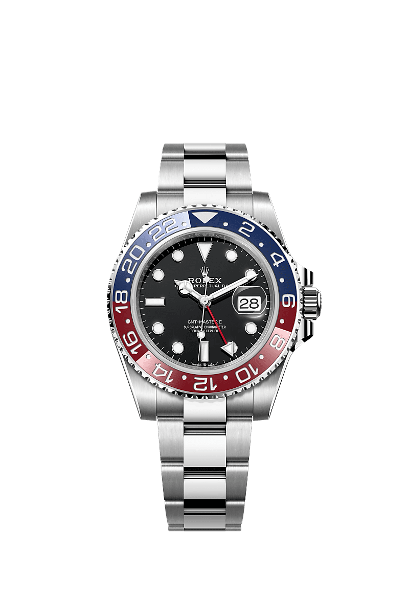 Rolex gmt pepsi oyster top