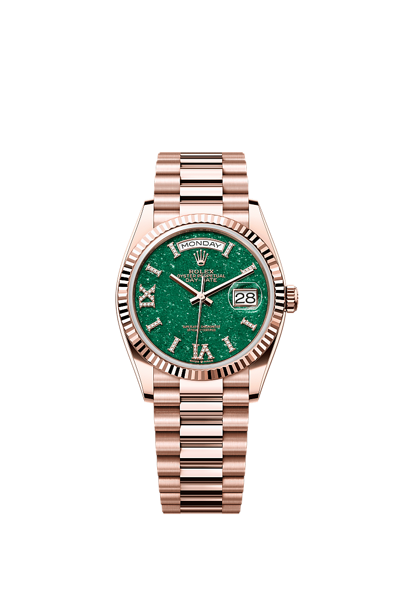 Rolex day date 41 rose gold online