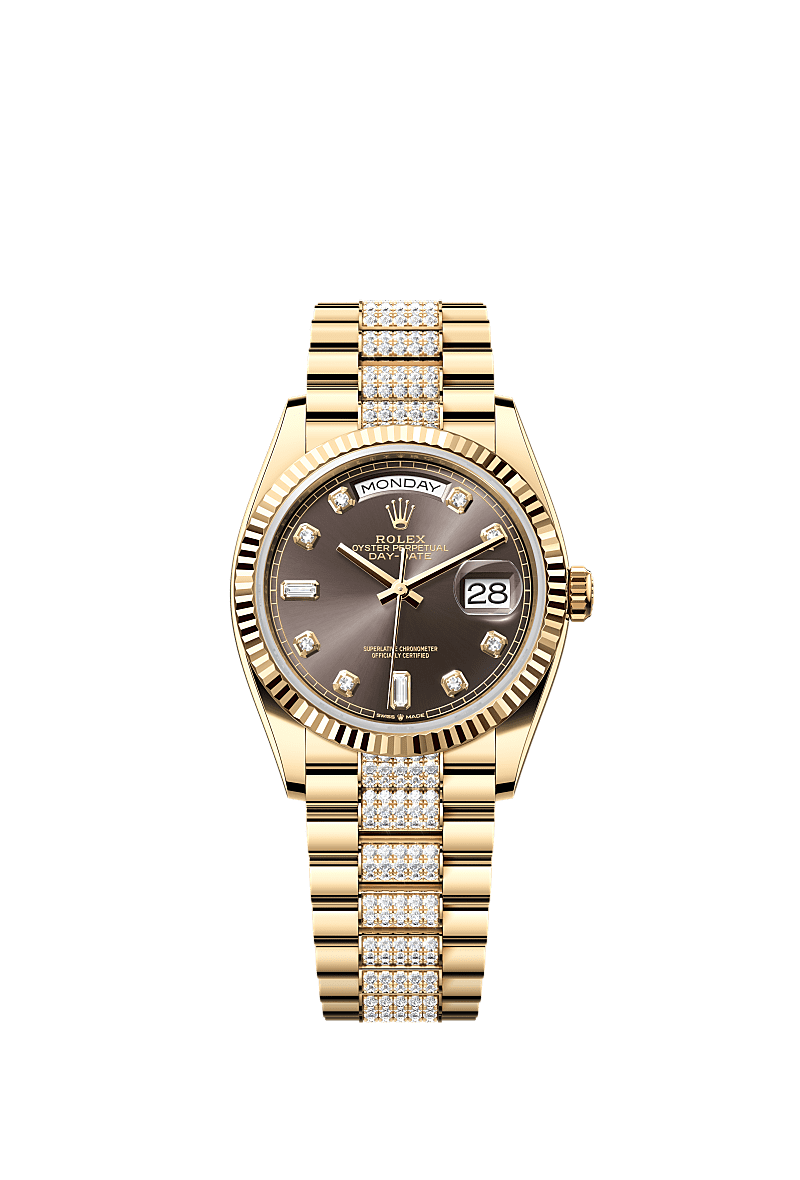 Rolex day date grey dial online