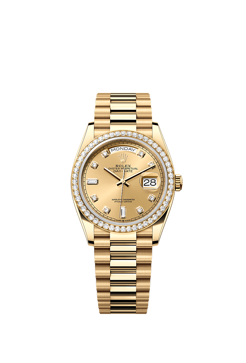 Rolex Day Date 36 saati 18 karat sar alt n m128348rbr 0008