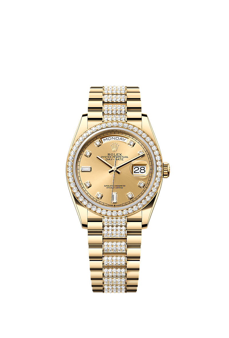 Orologio Rolex Day Date 36 in oro giallo 18 ct m128348rbr 0010