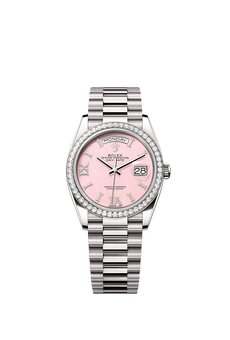 Pink face rolex online