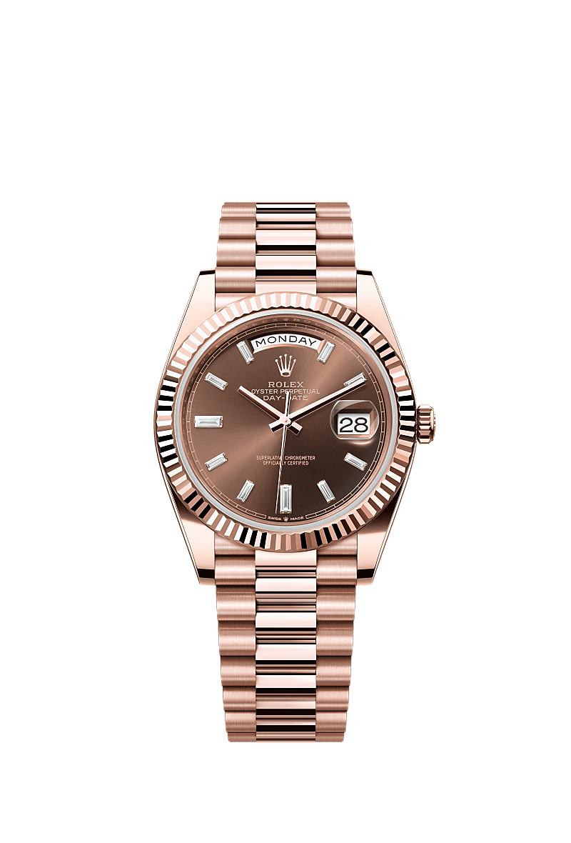 Rolex day date solid gold 2025