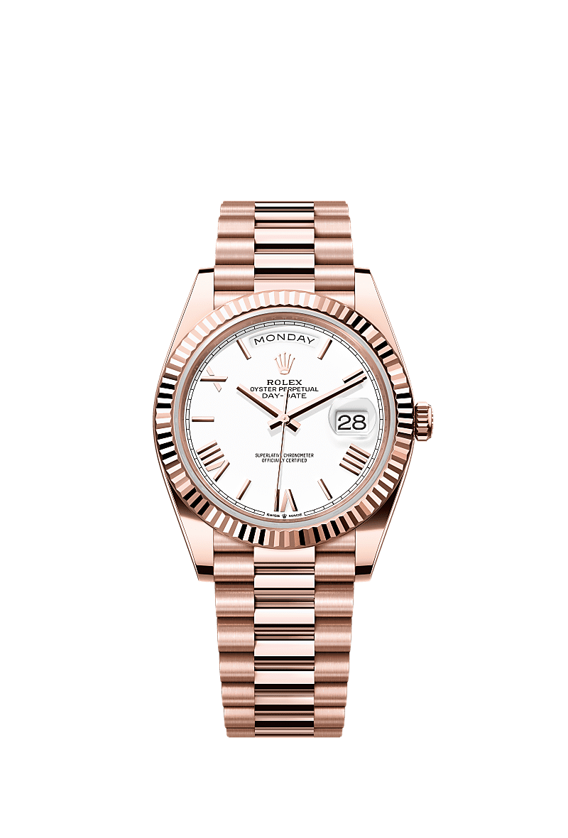 Rolex day date rose gold president new arrivals