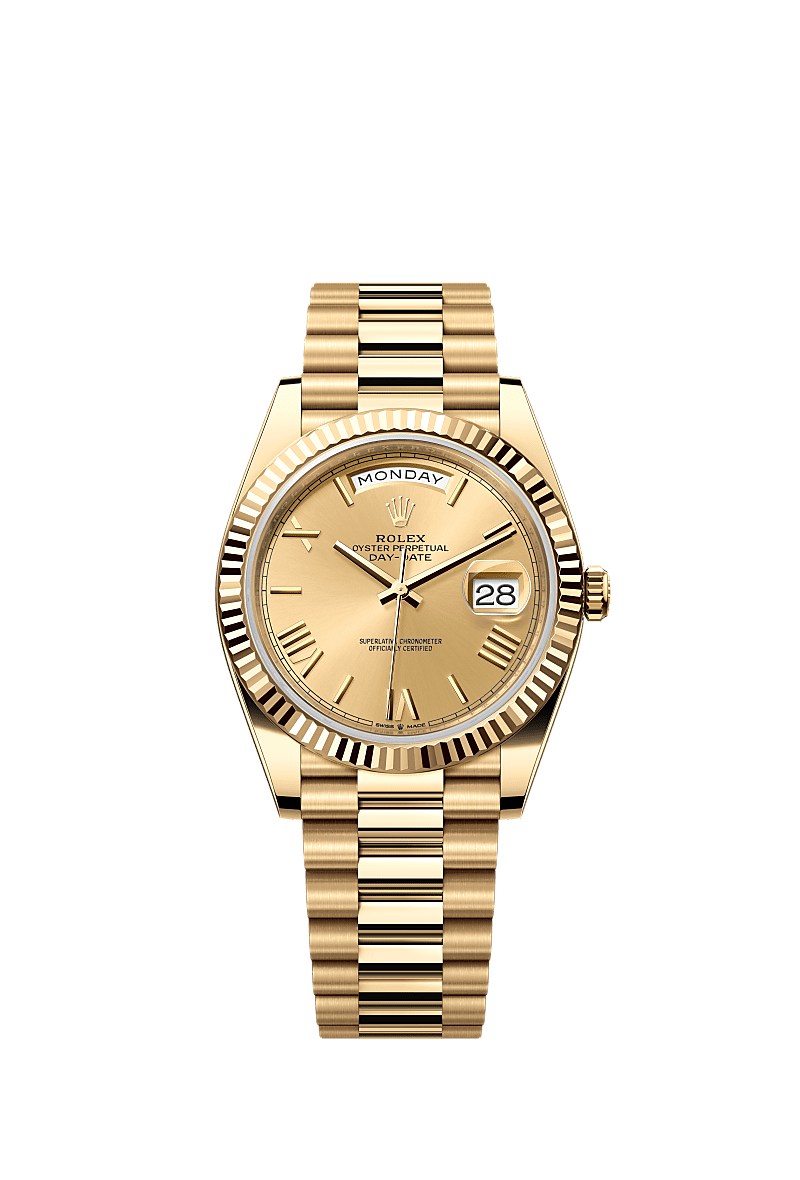 Rolex Day Date 40 watch 18 kt yellow gold m228238 0006