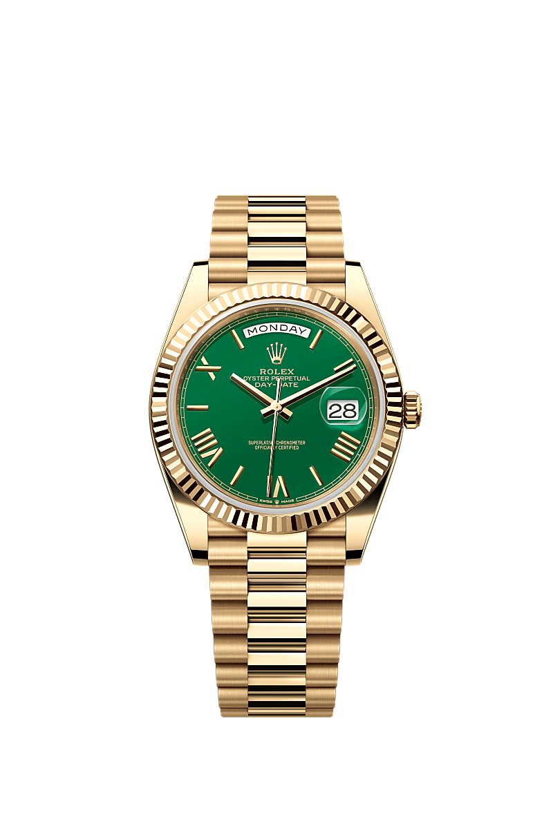 Rolex day date emerald top