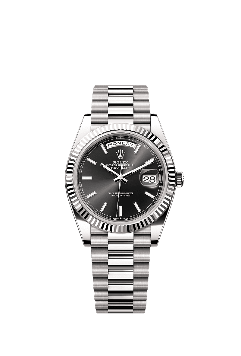 Rolex Day Date 40 watch 18 ct white gold m228239 0004