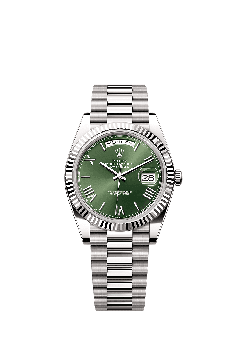 Rolex day date white hotsell