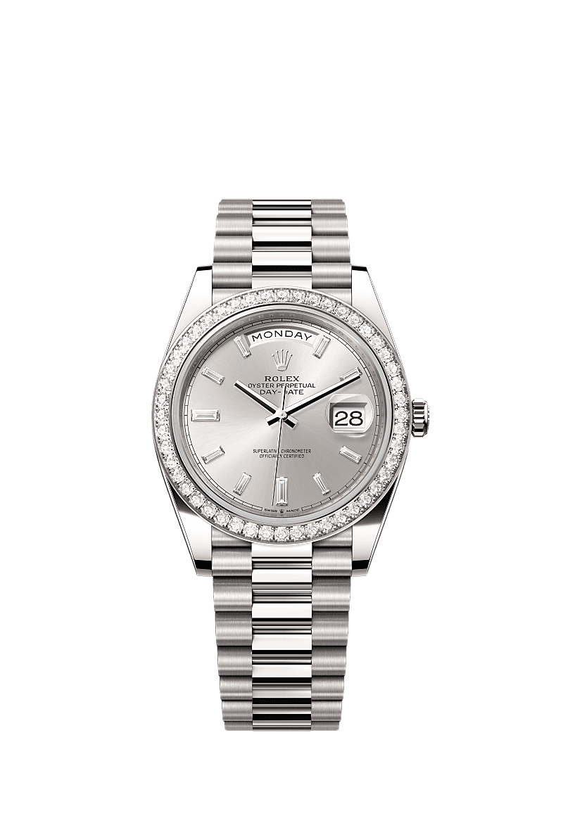 Reloj Rolex Day Date 40 oro blanco de 18 quilates m228349rbr 0001
