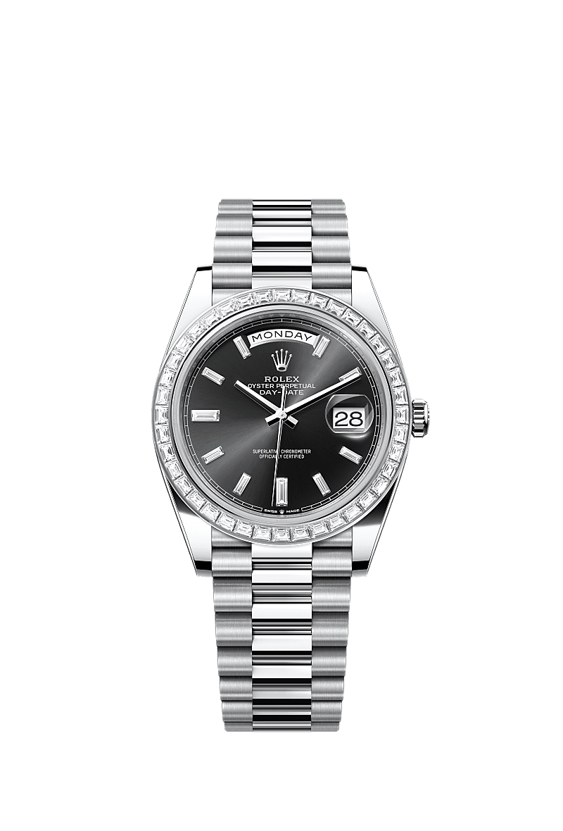 Rolex Day Date 40 watch platinum m228396tbr 0012