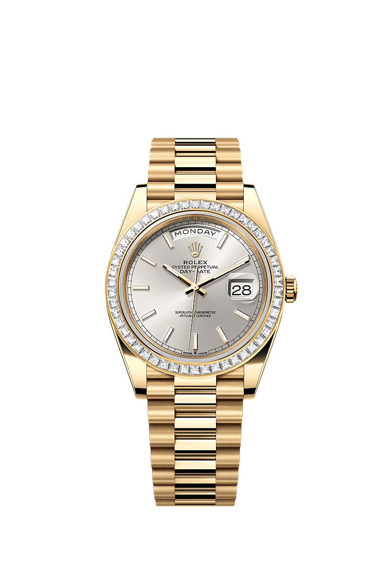 Rolex day date 40 diamond sale