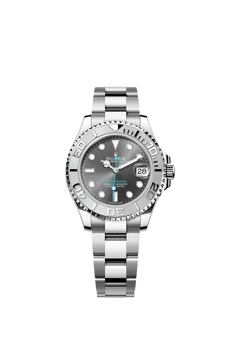 Rolex Yacht Master 37 saati Oystersteel celik ve platin m268622 0002