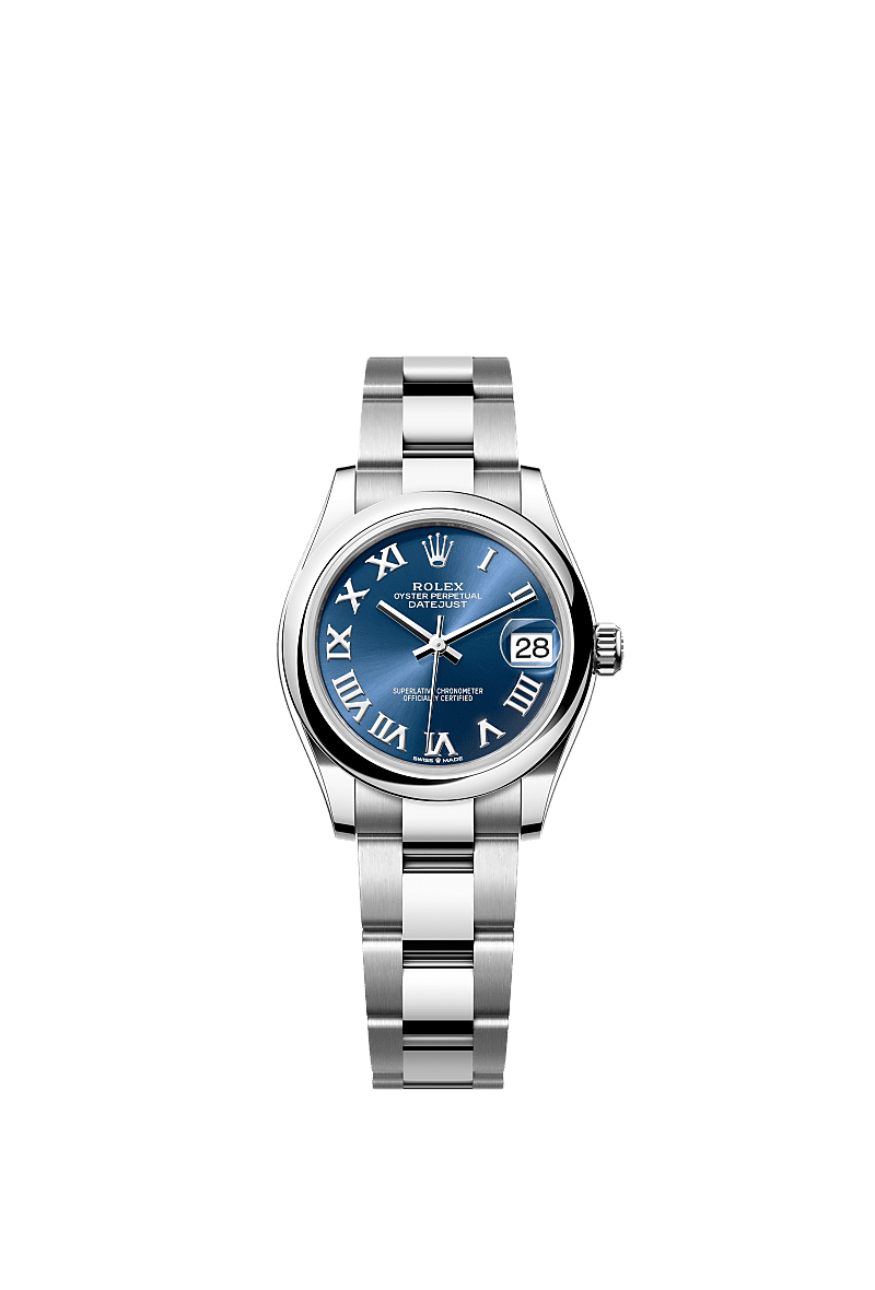 Rolex blue face ladies discount
