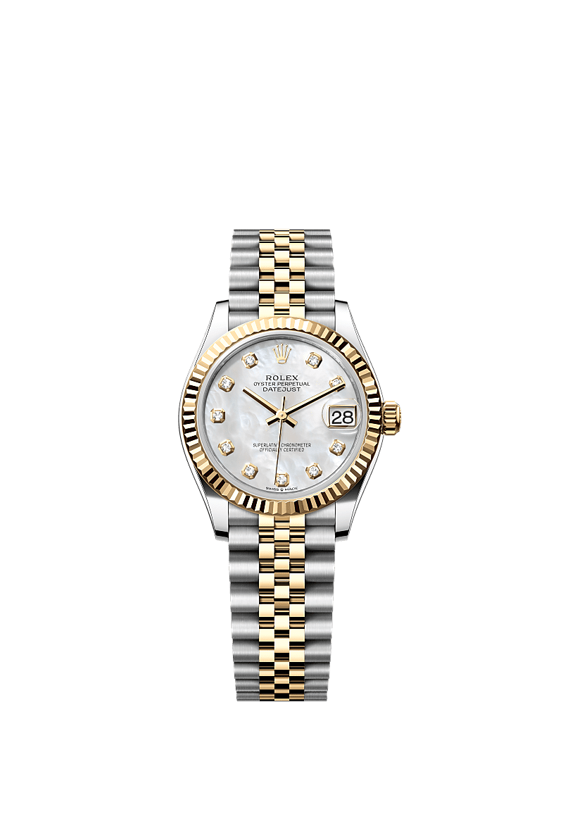 Rolex Datejust 31 saati Oystersteel celik ve sar alt n m278273 0028