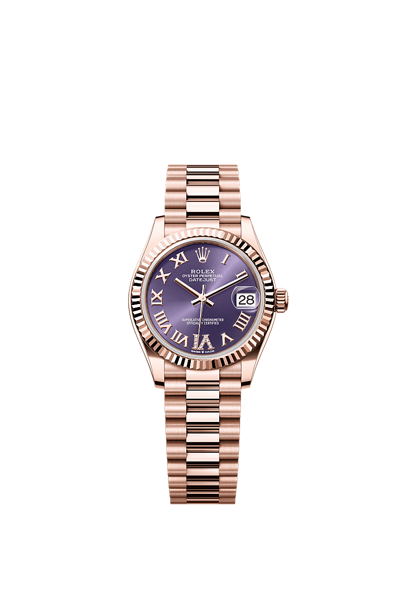 Orologio Rolex Datejust 31 in oro Everose 18 ct m278275 0029