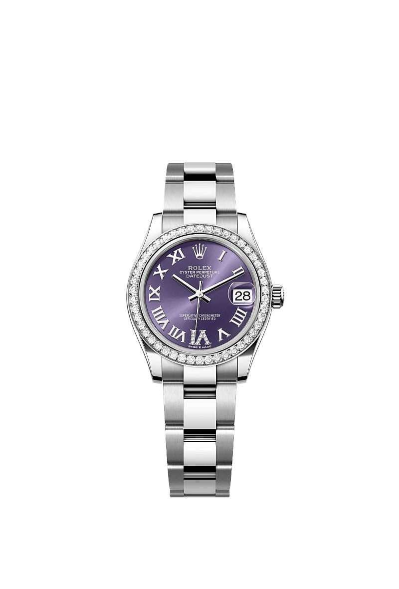 Rolex Datejust 31 watch Oystersteel and white gold m278384rbr 0029