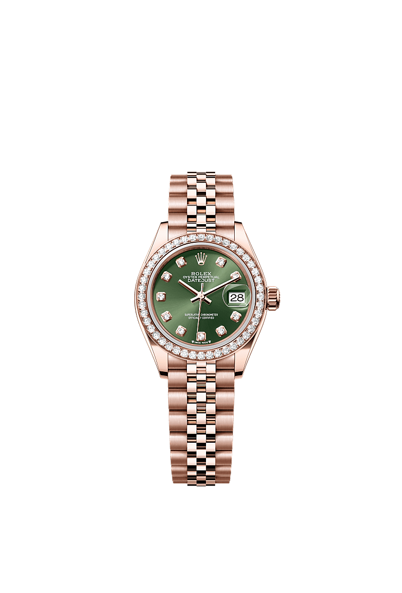 Rolex Lady Datejust watch 18 kt Everose gold m279135rbr 0015