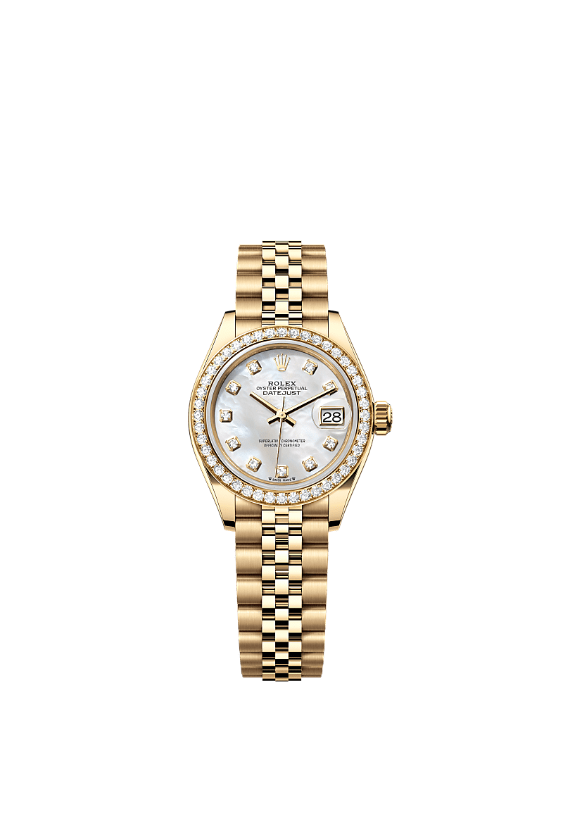 Rolex Lady Datejust watch 18 ct yellow gold m279138rbr 0016