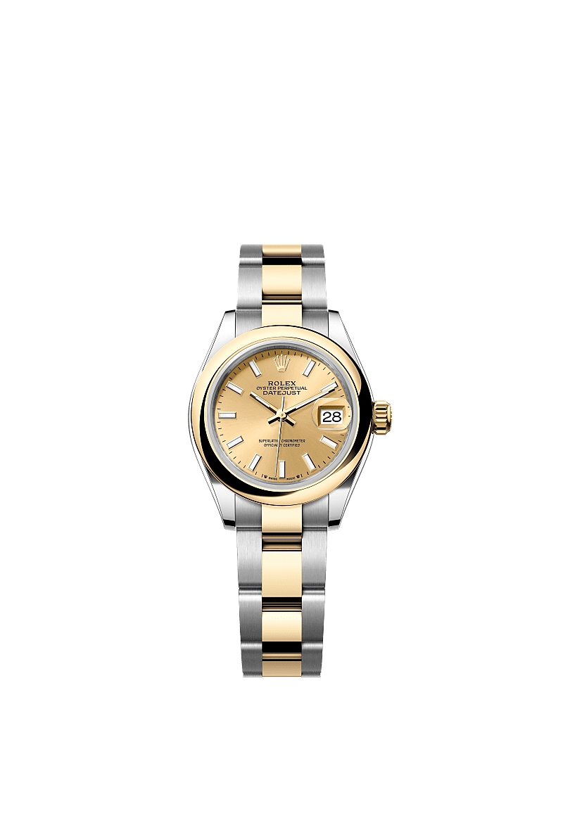 Rolex Lady Datejust watch Oystersteel and yellow gold m279163 0002