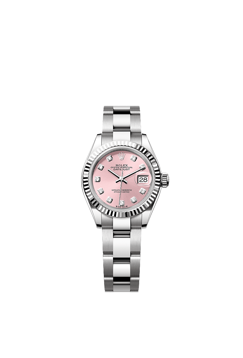 Rolex Lady Datejust watch Oystersteel and white gold m279174 0004