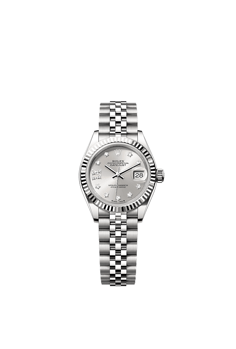 Rolex Lady Datejust watch Oystersteel and white gold m279174 0021