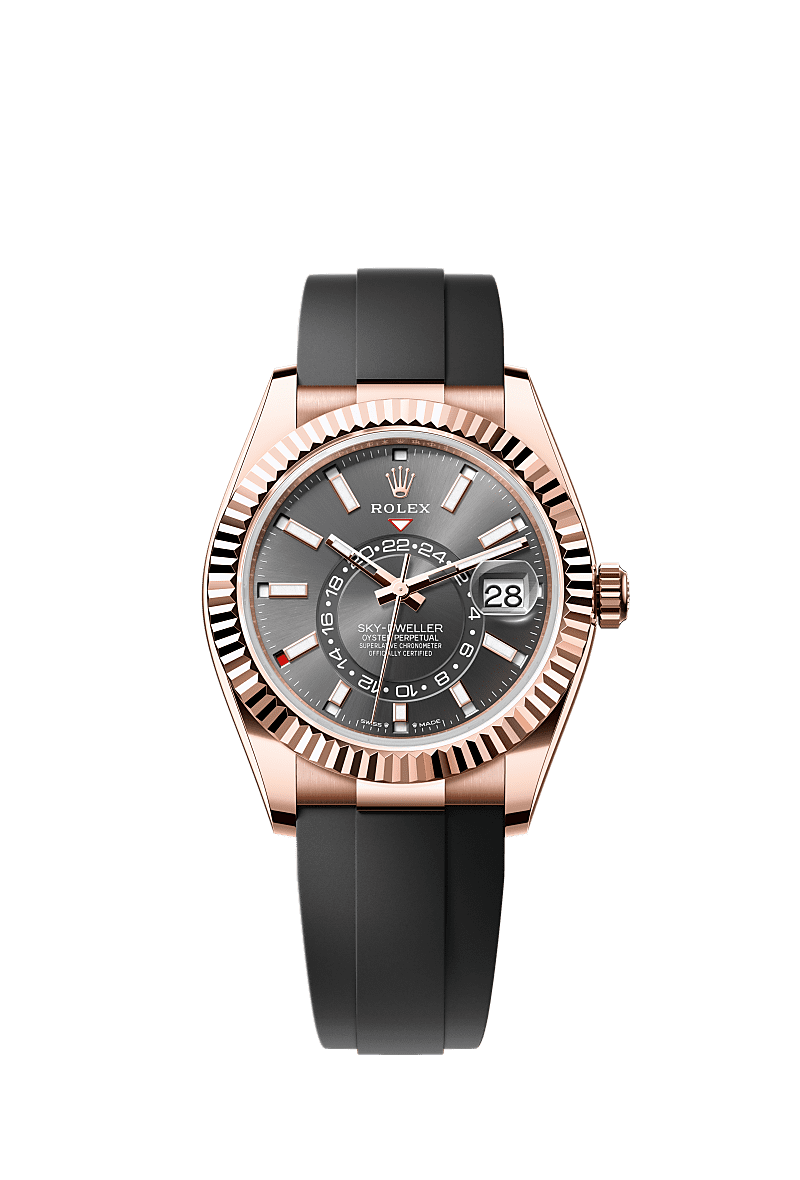 Rolex Sky Dweller saati 18 kt Everose alt n m336235 0004