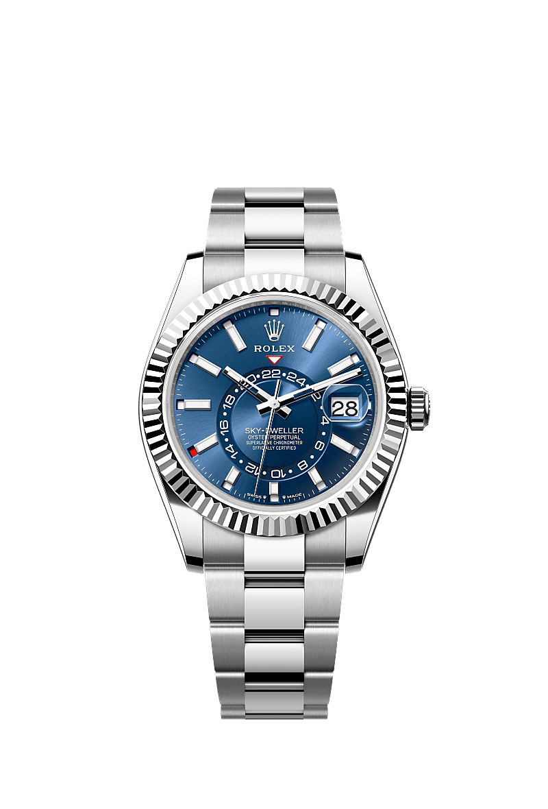 Rolex Sky Dweller Uhr Edelstahl Oystersteel und WeiBgold m336934 0005