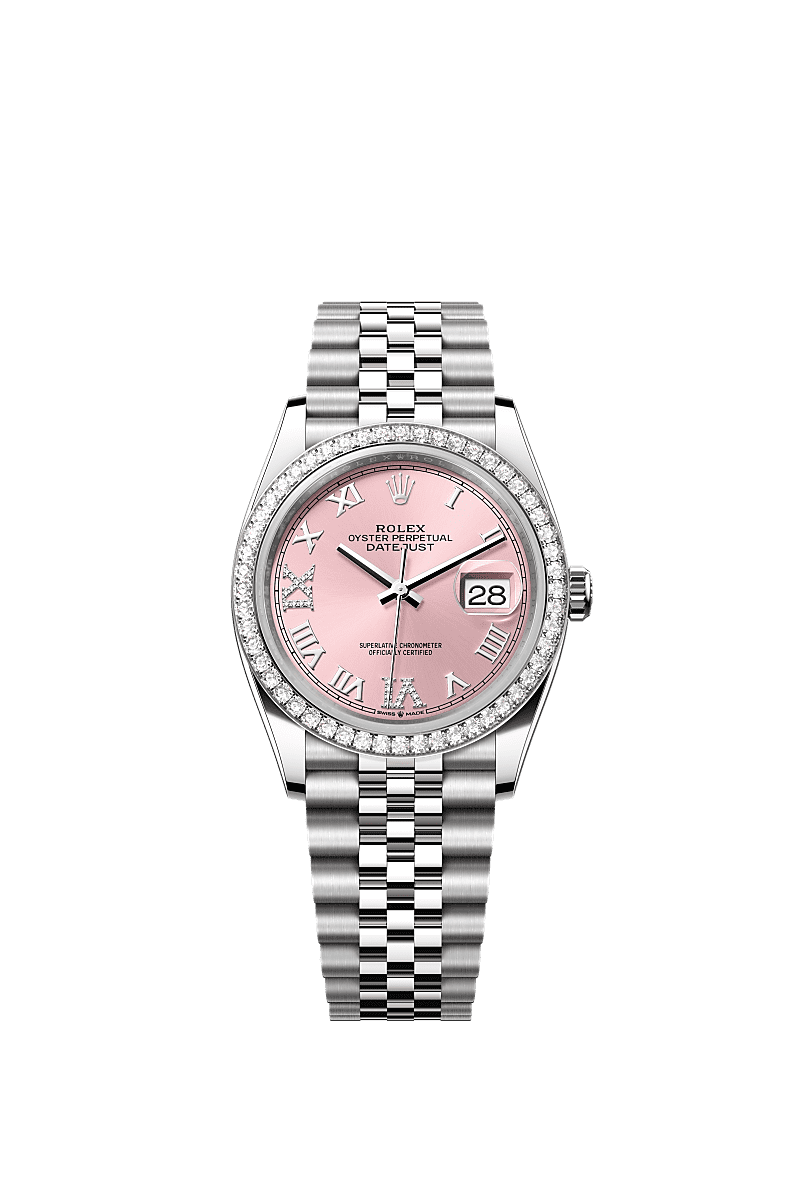 Rolex Datejust 36 watch: Oystersteel and white gold - m126284rbr-0023