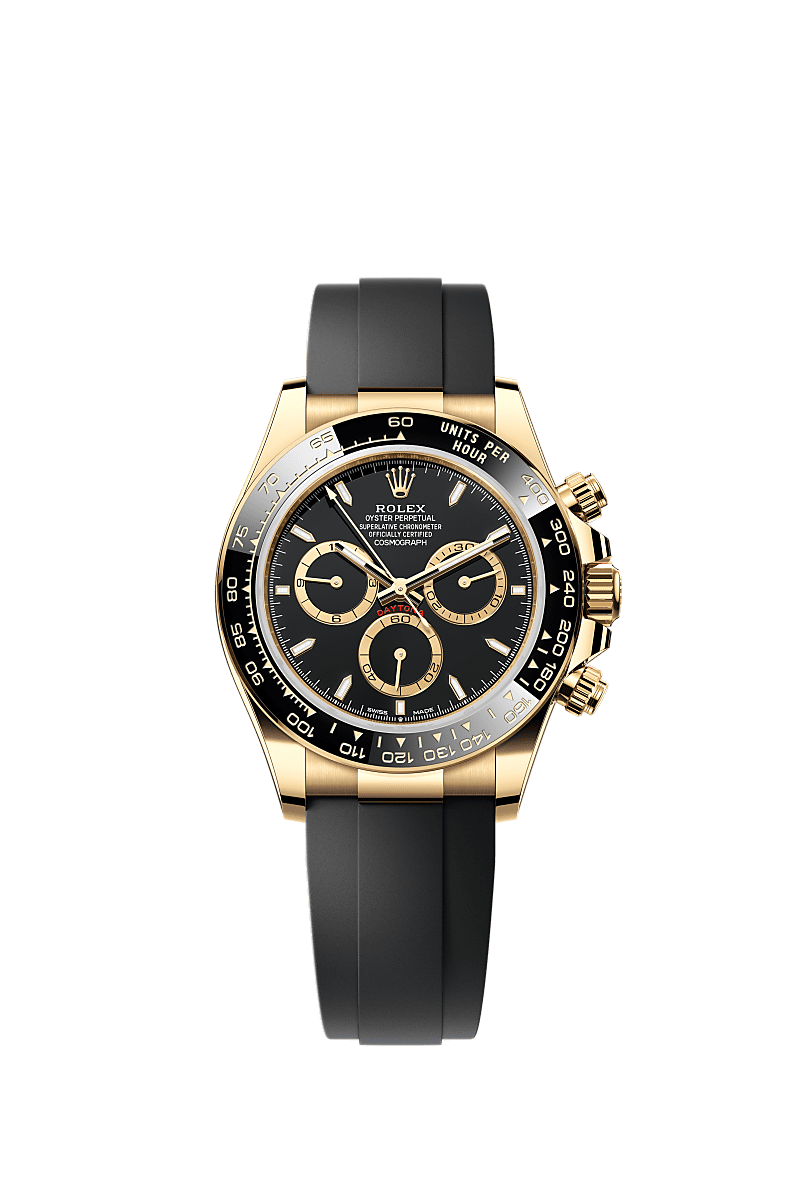 Rolex Cosmograph Daytona watch: 18 ct yellow gold