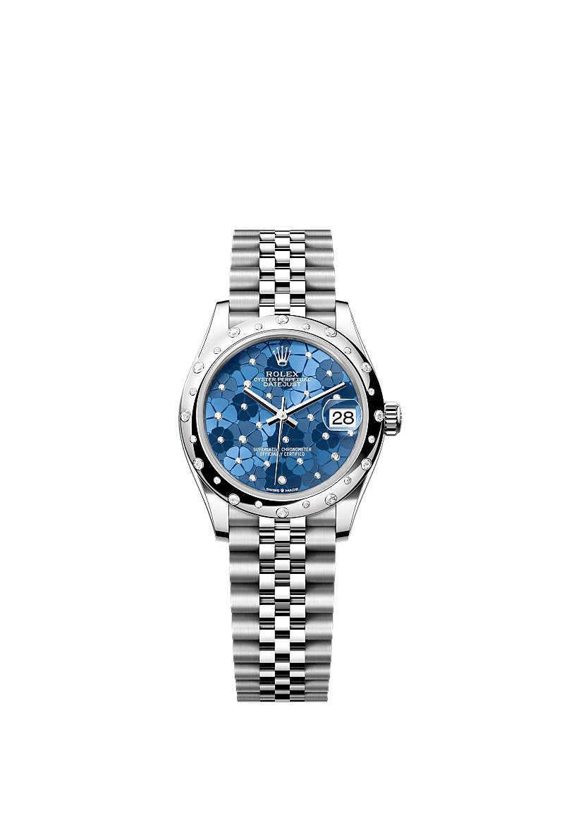Rolex Datejust 31 watch: Oystersteel and white gold
