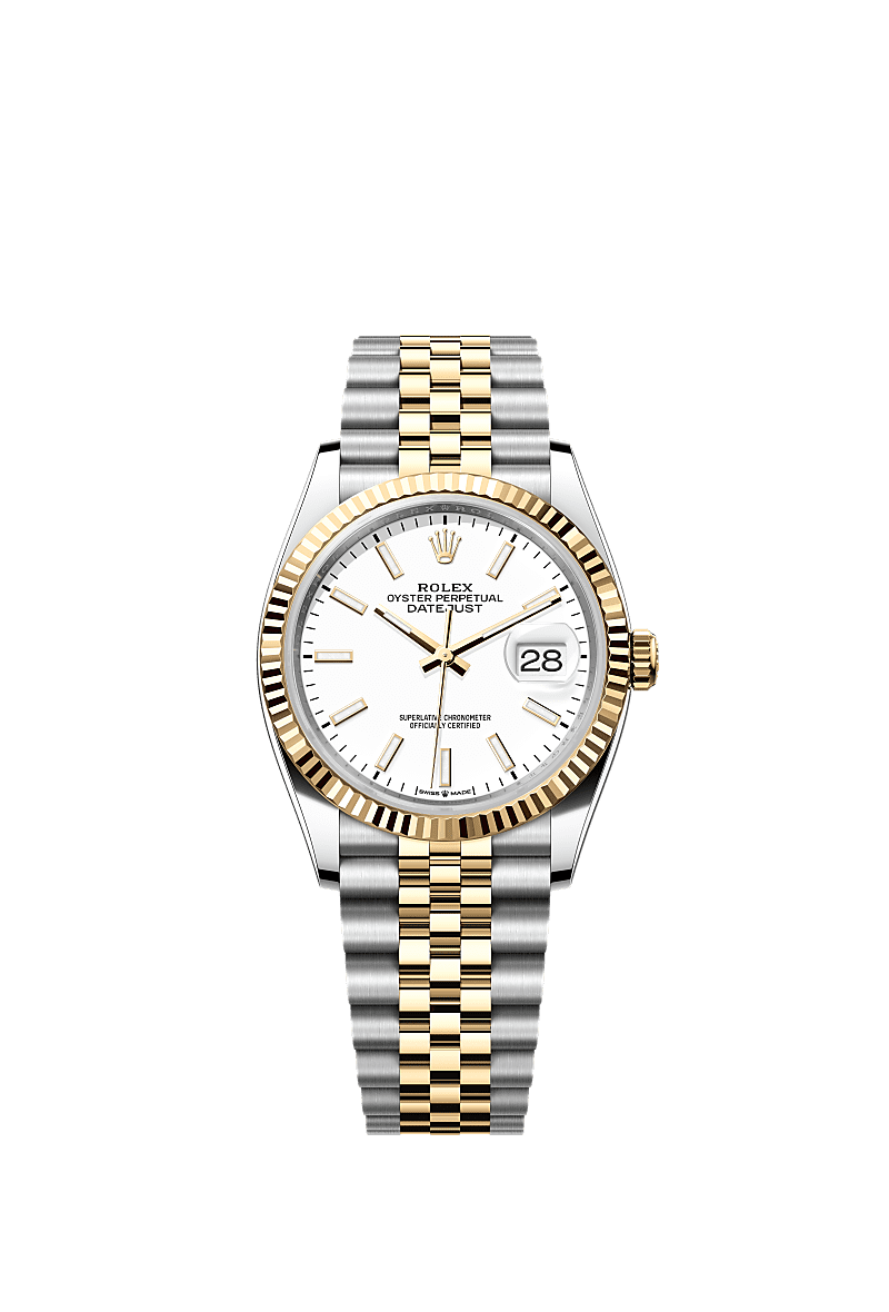 Rolex Datejust 36 watch: Oystersteel and yellow gold Rolex Datejust 36 watch: Oystersteel and yellow gold