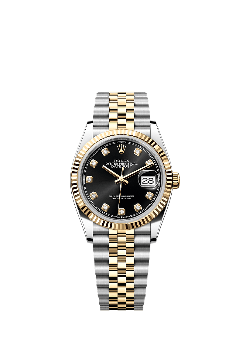 Rolex Datejust 36 watch: Oystersteel and yellow gold Rolex Datejust 36 watch: Oystersteel and yellow gold
