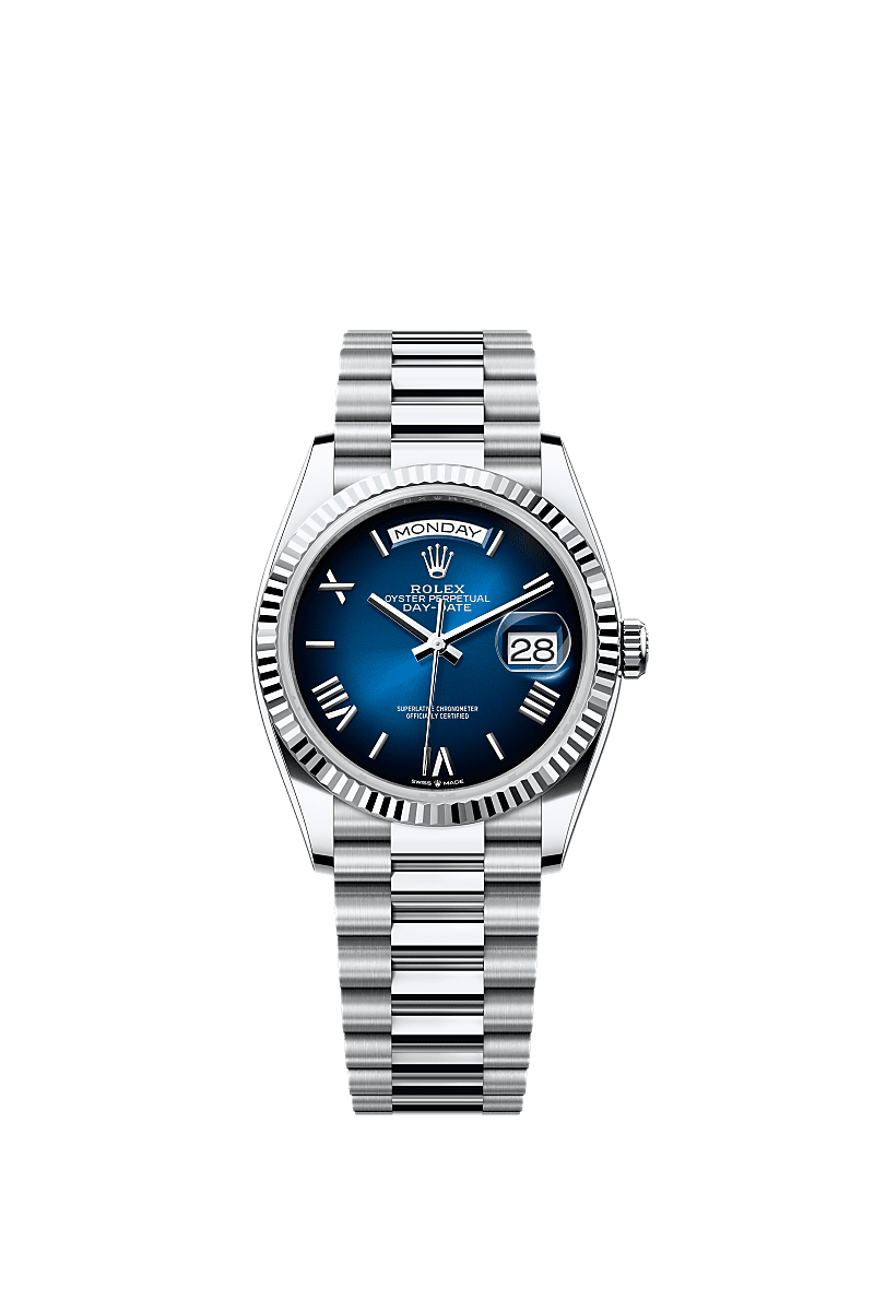 Rolex Day-Date 36腕錶：18K黃金- m128238-0069
