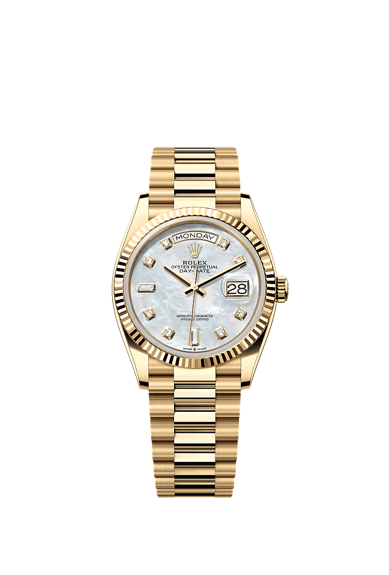Rolex Day-Date 36 watch: 18 kt yellow gold - m128238-0011