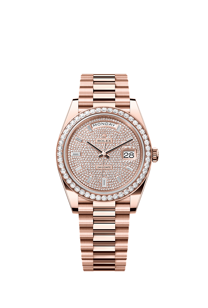 人気ショップ Rolex Day-Date 40腕錶：18K永恒玫瑰金- m228345rbr-0002 スーツ・フォーマル・ドレス