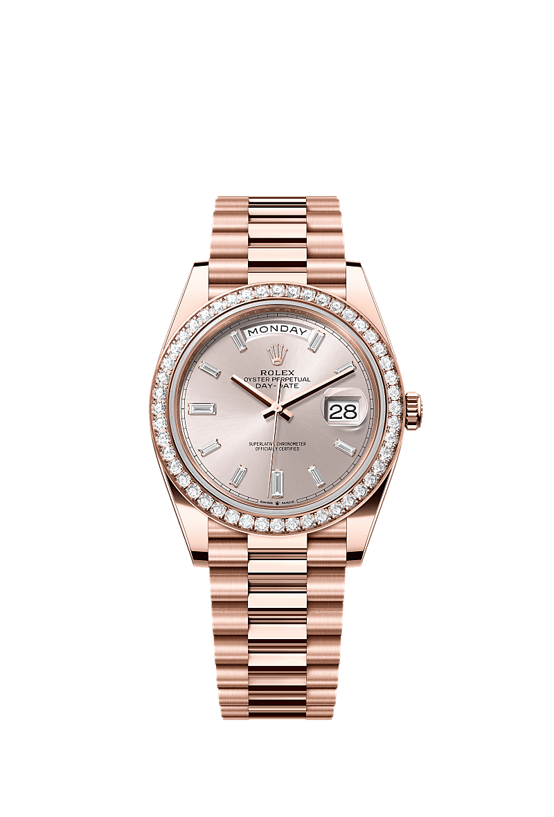 福袋 watch: 40 Day-Date Rolex 18 m228345rbr-0007 - gold Everose kt カードファイト!! ヴァンガード