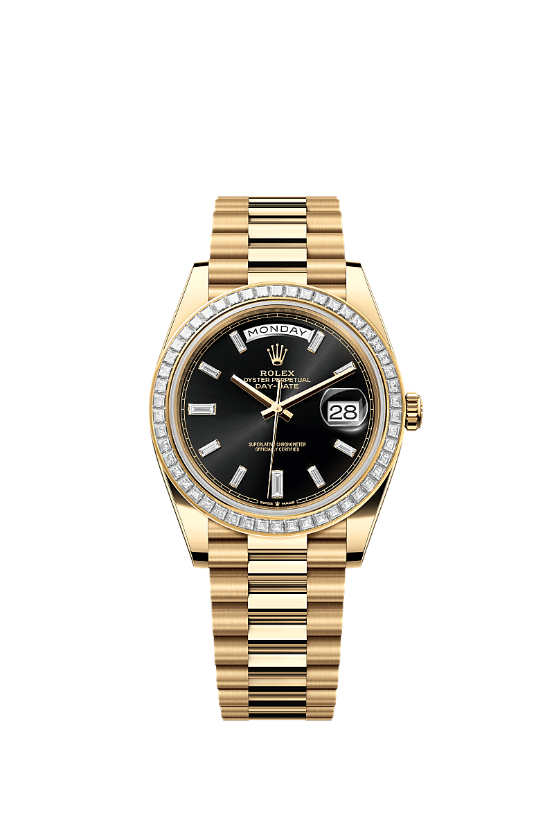 Rolex Day-Date 40腕錶：18K黃金- m228398tbr-0001