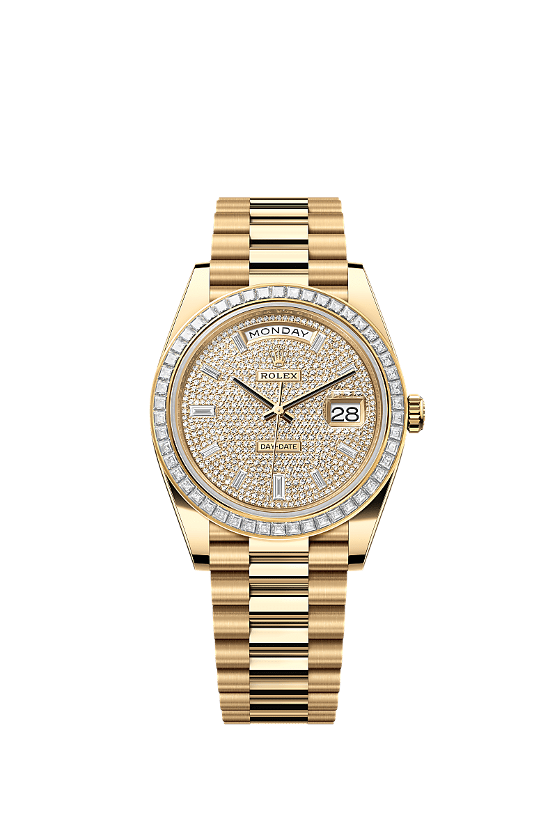 セットアップ 18 watch: 40 Day-Date Rolex ct m228398tbr-0036 - gold yellow テープ・マスキングテープ