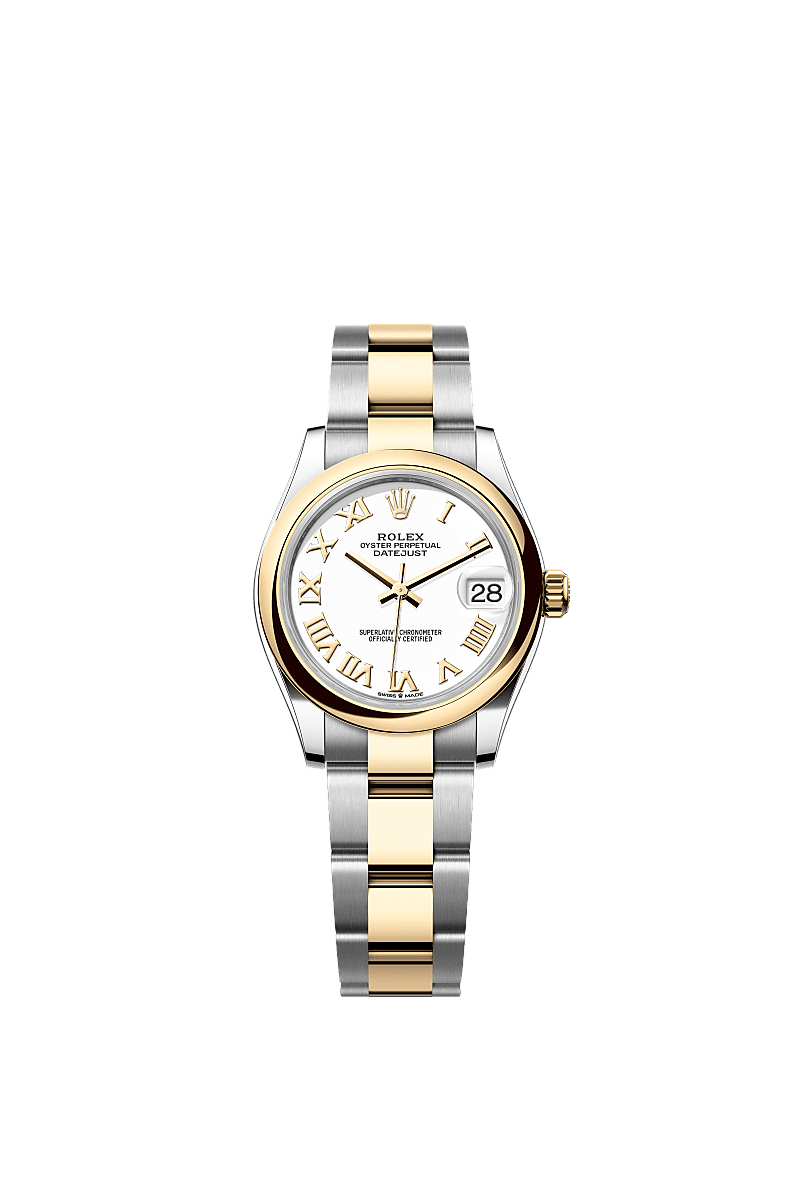 Rolex Datejust 31 watch: Oystersteel and yellow gold