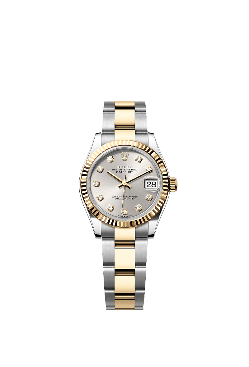 ロレックス デイトジャスト ゴールド/シルバー ロレックス / ROLEX デイトジャスト デイトジャスト28 YGコンビ