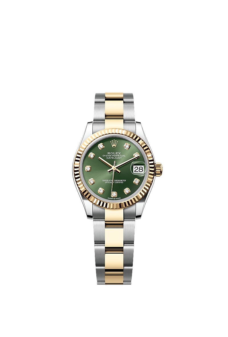 激安スーパーの“売上対決” Rolex gold yellow and Oystersteel watch: 31 Datejust デスクトップ型PC