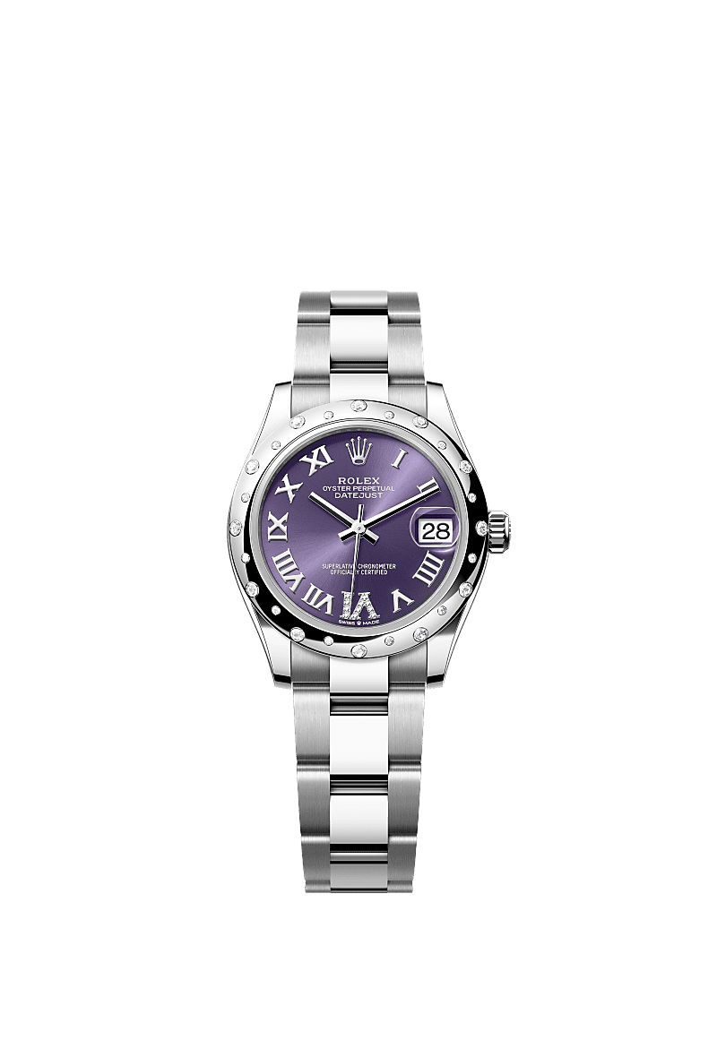 Rolex Datejust 31 watch: Oystersteel and white gold