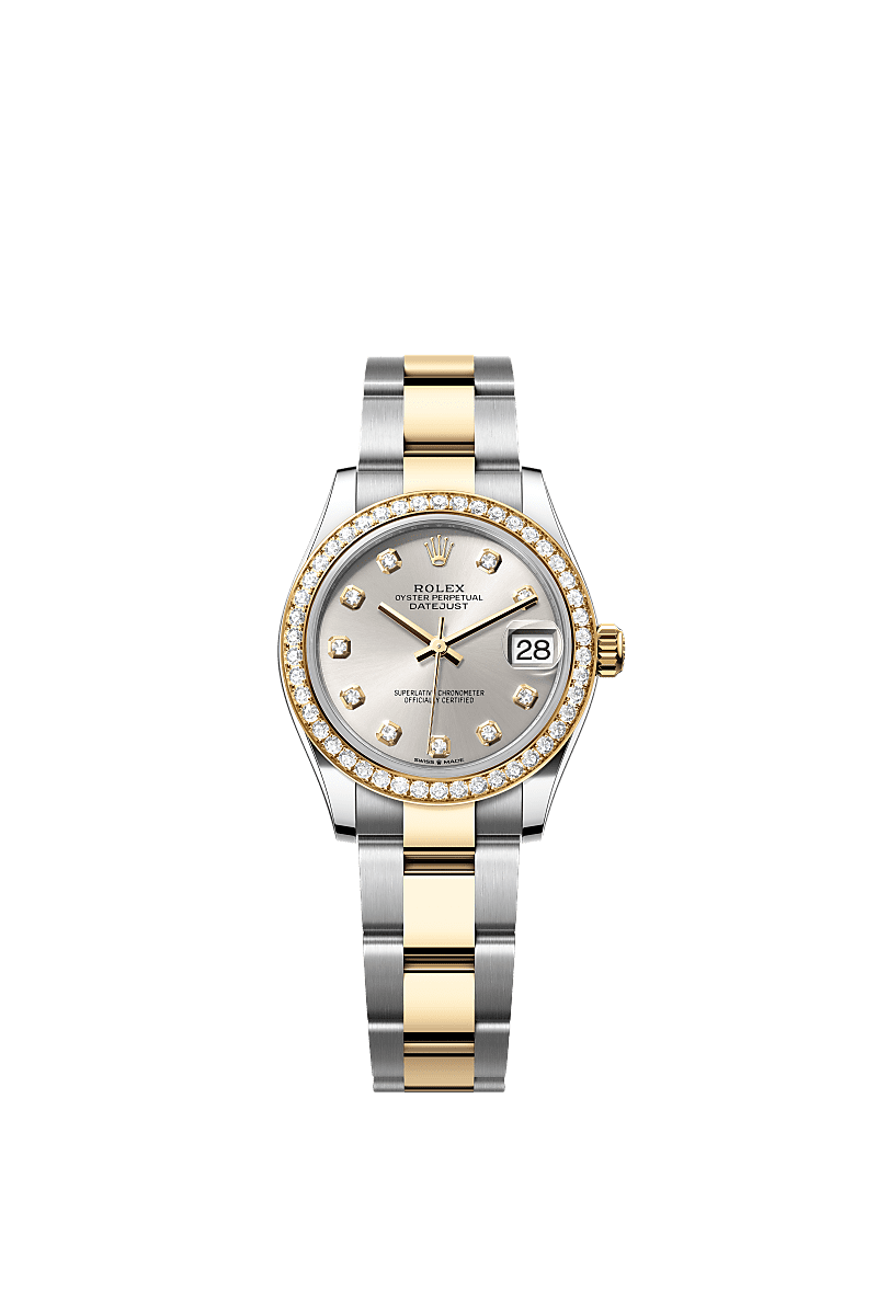 Rolex Datejust 31 watch: Oystersteel and yellow gold