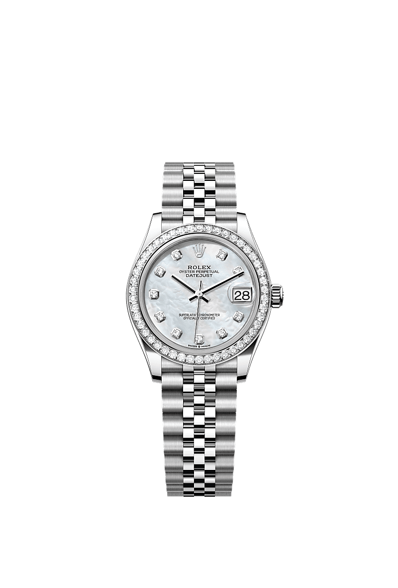 セール 登場から人気沸騰 Oystersteel watch: 31 Datejust Rolex and gold white ジャケット・アウター