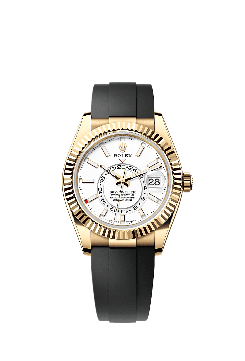 Rolex Sky-Dweller watch: 18 kt yellow gold - m336238-0003 Rolex Sky-Dweller watch: 18 kt yellow gold - m336238-0003