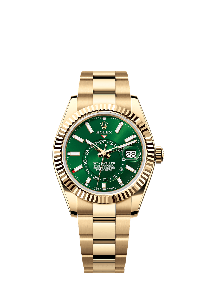 Rolex Sky-Dweller watch: 18 ct yellow gold - m336938-0007