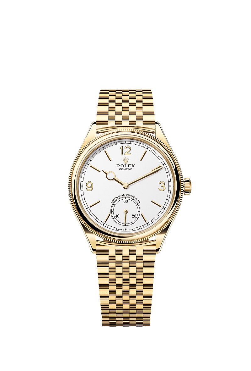 ロレックス 1908 ウォッチ:18 ct イエローゴールド - m52508-0008 ロレックス 1908 ウォッチ:18 ct イエローゴールド - m52508-0008