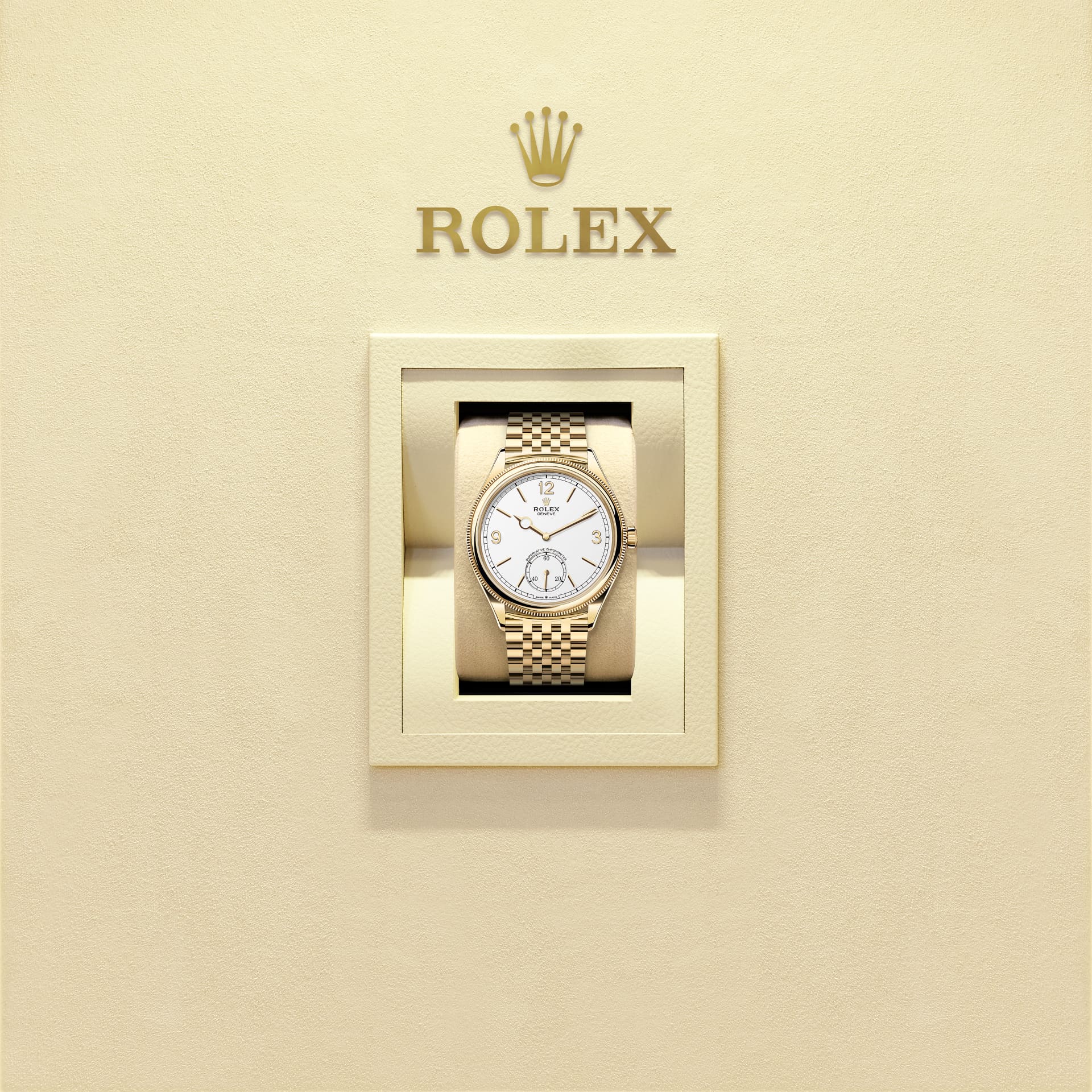 ロレックス 1908 ウォッチ：18 ct イエローゴールド - m52508-0008